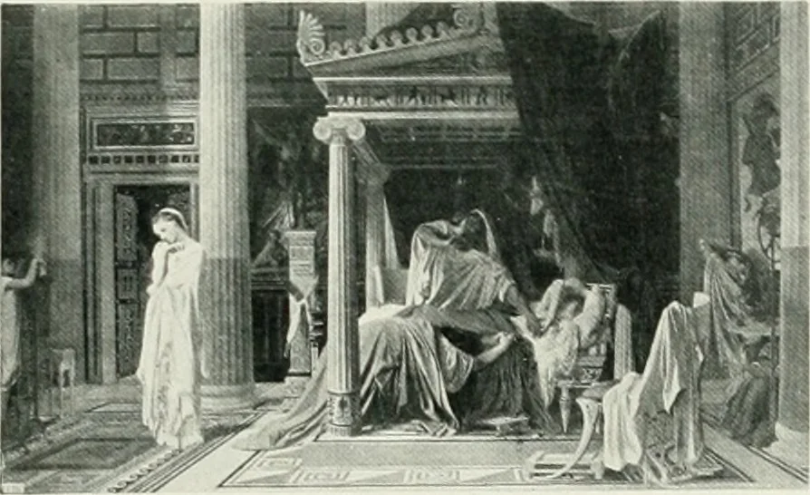An illustration from The art of the great masters, as exemplified by drawings in the collection of Émile Wauters, membre de l'Académie royale de Belgique, 1913, leaf 310