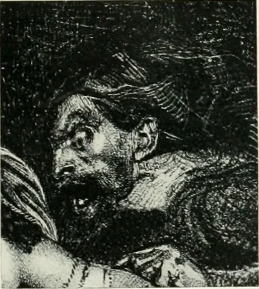 An illustration from The art of the great masters, as exemplified by drawings in the collection of Émile Wauters, membre de l'Académie royale de Belgique, 1913, leaf 316