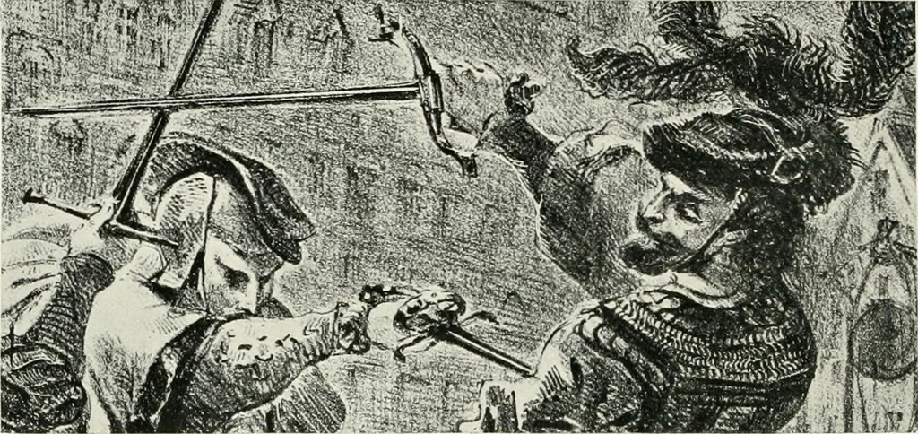 An illustration from The art of the great masters, as exemplified by drawings in the collection of Émile Wauters, membre de l'Académie royale de Belgique, 1913, leaf 317