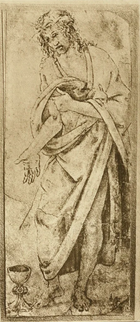 An illustration from The art of the great masters, as exemplified by drawings in the collection of Émile Wauters, membre de l'Académie royale de Belgique, 1913, leaf 36