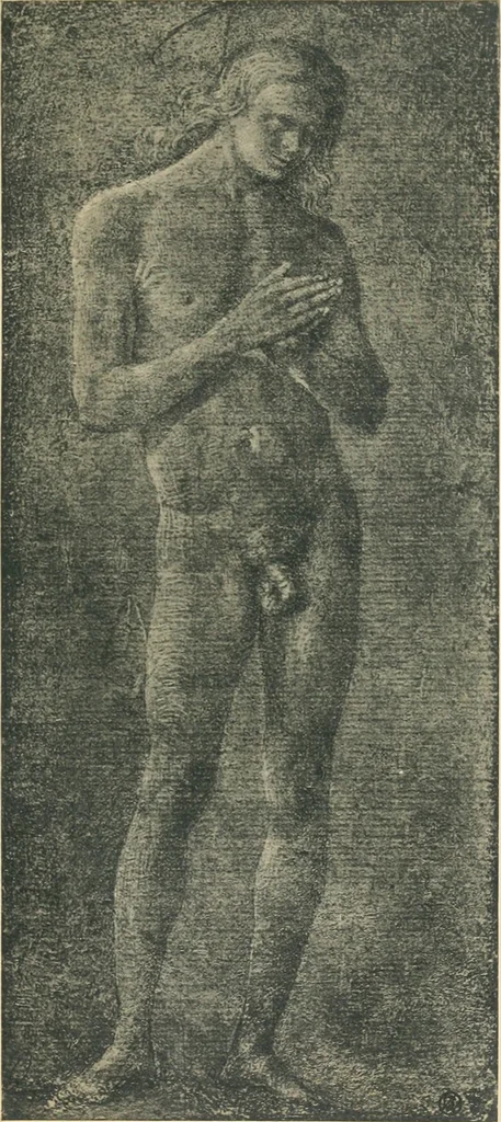 An illustration from The art of the great masters, as exemplified by drawings in the collection of Émile Wauters, membre de l'Académie royale de Belgique, 1913, leaf 42