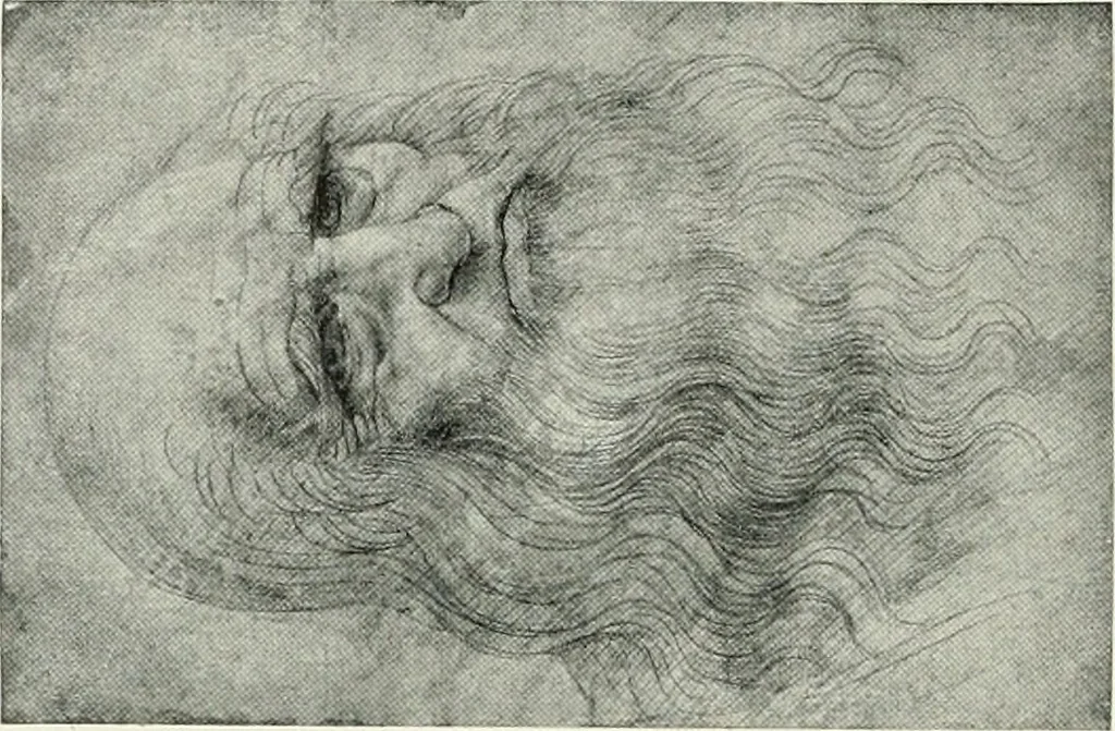An illustration from The art of the great masters, as exemplified by drawings in the collection of Émile Wauters, membre de l'Académie royale de Belgique, 1913, leaf 47