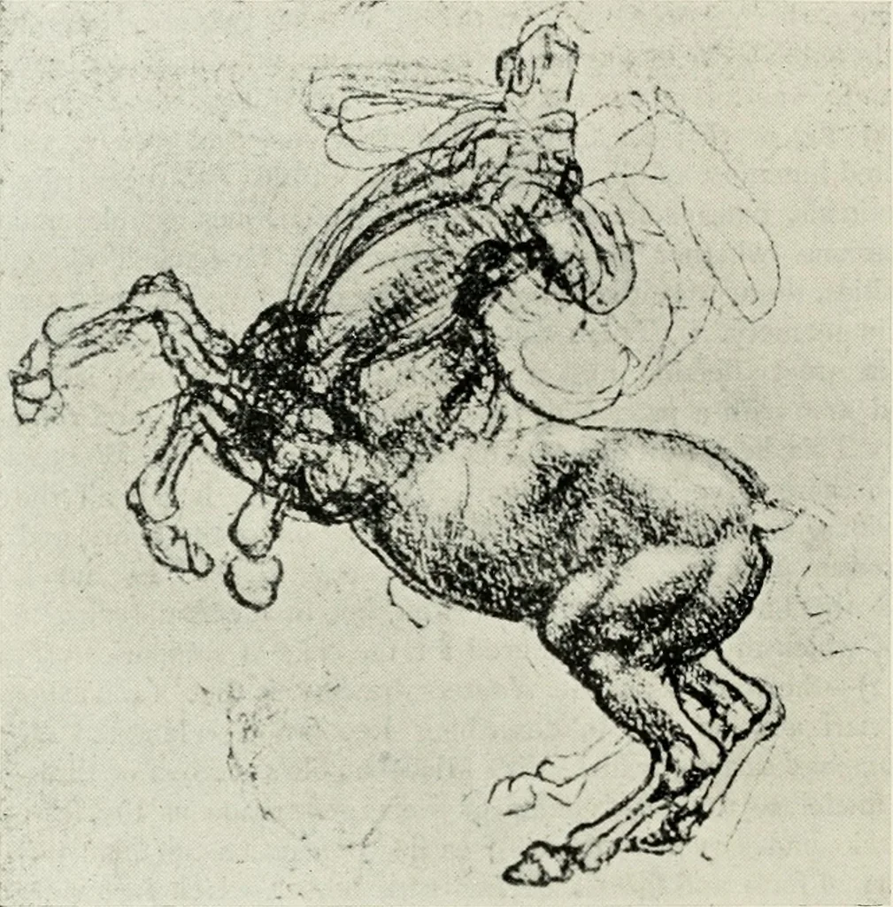 An illustration from The art of the great masters, as exemplified by drawings in the collection of Émile Wauters, membre de l'Académie royale de Belgique, 1913, leaf 49