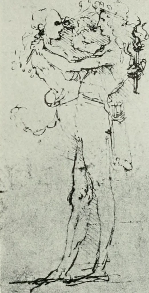 An illustration from The art of the great masters, as exemplified by drawings in the collection of Émile Wauters, membre de l'Académie royale de Belgique, 1913, leaf 56