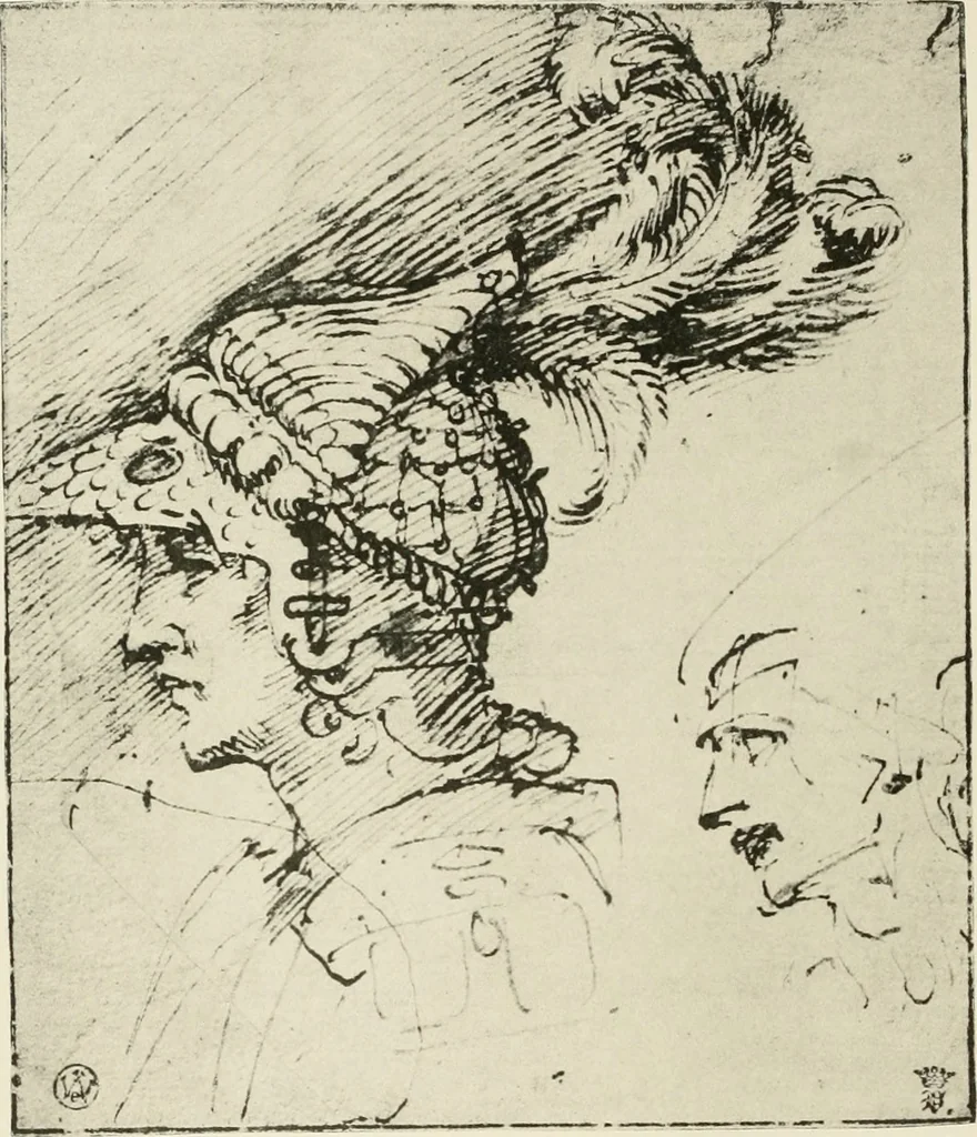 An illustration from The art of the great masters, as exemplified by drawings in the collection of Émile Wauters, membre de l'Académie royale de Belgique, 1913, leaf 71