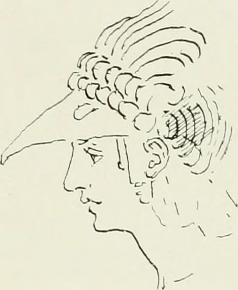 An illustration from The art of the great masters, as exemplified by drawings in the collection of Émile Wauters, membre de l'Académie royale de Belgique, 1913, leaf 72