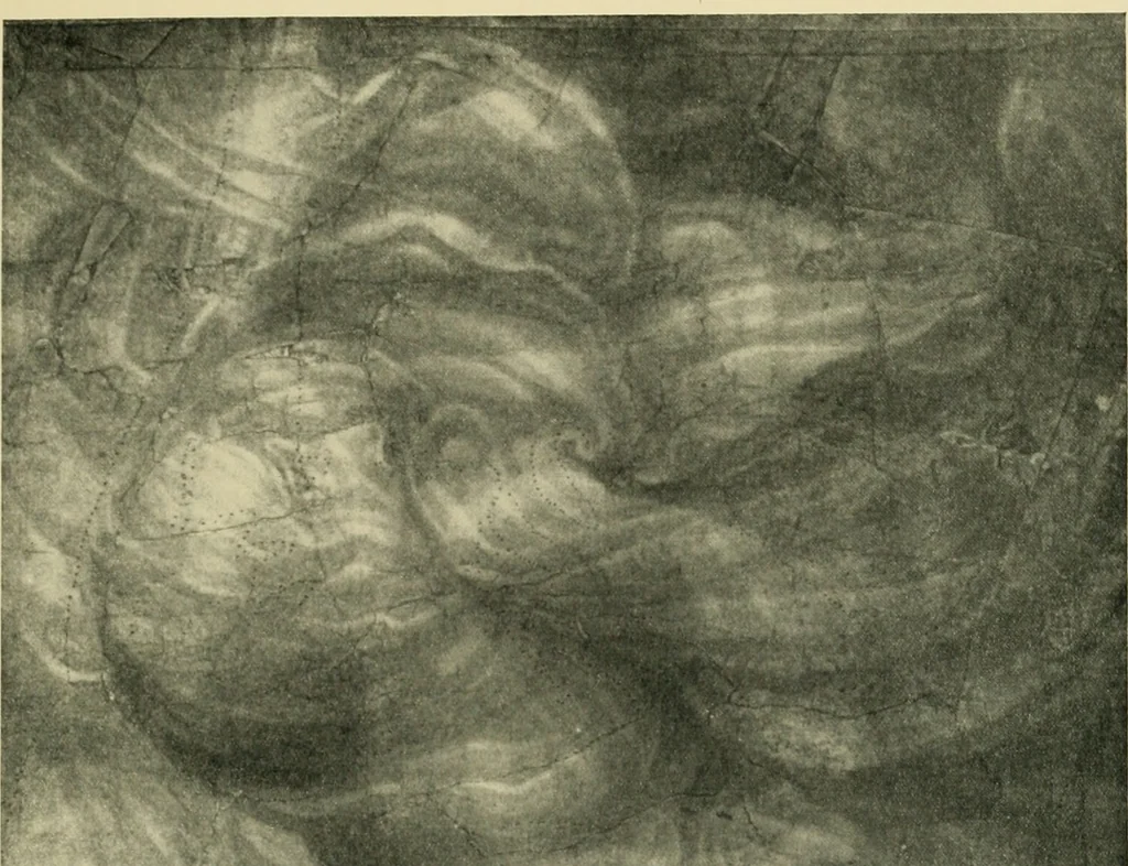 An illustration from The art of the great masters, as exemplified by drawings in the collection of Émile Wauters, membre de l'Académie royale de Belgique, 1913, leaf 98