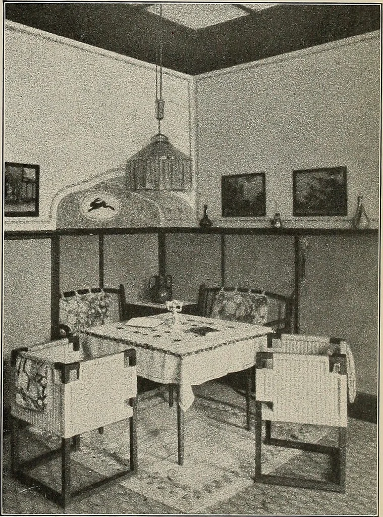 An illustration from The art of home furnishing and decoration, 1918, leaf 66