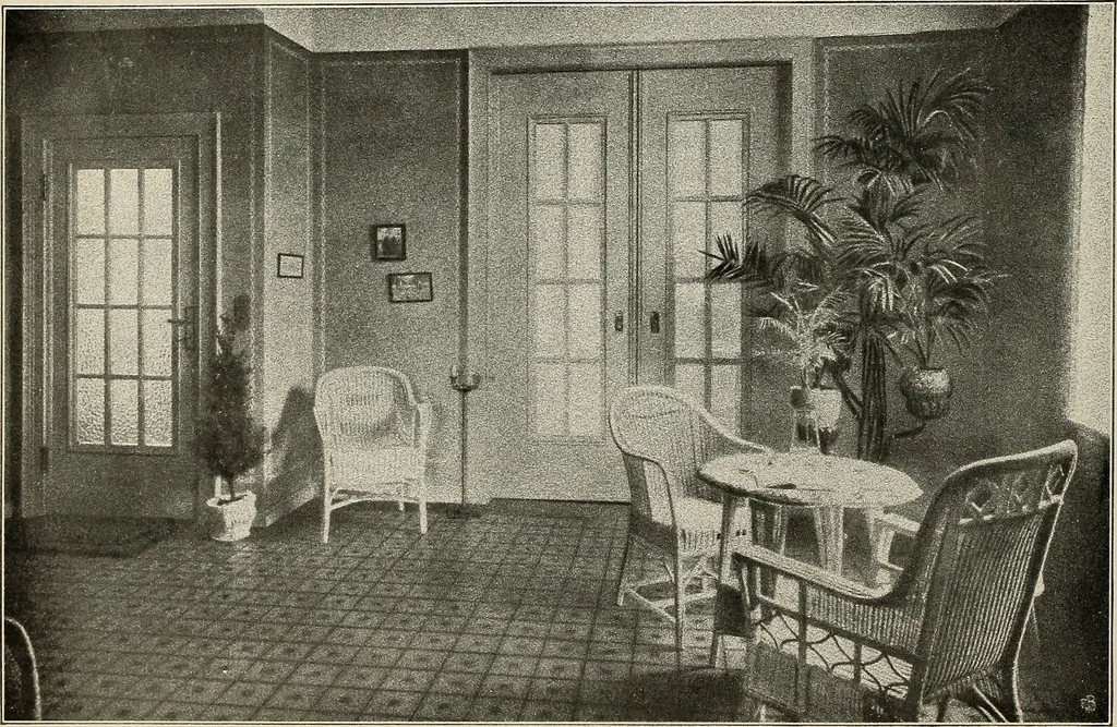 An illustration from The art of home furnishing and decoration, 1918, leaf 67