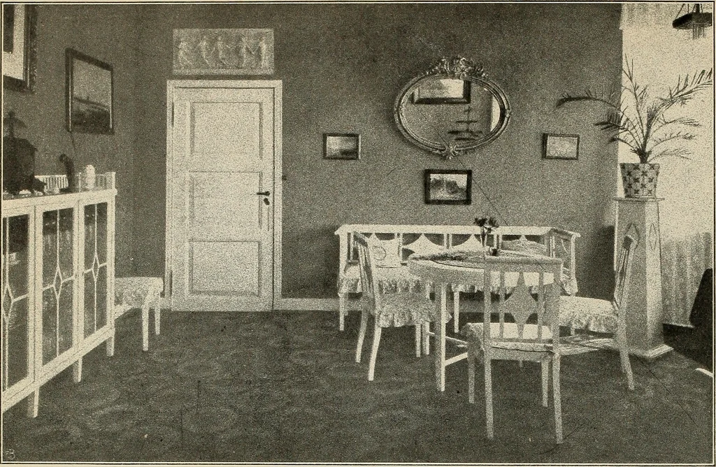 An illustration from The art of home furnishing and decoration, 1918, leaf 69