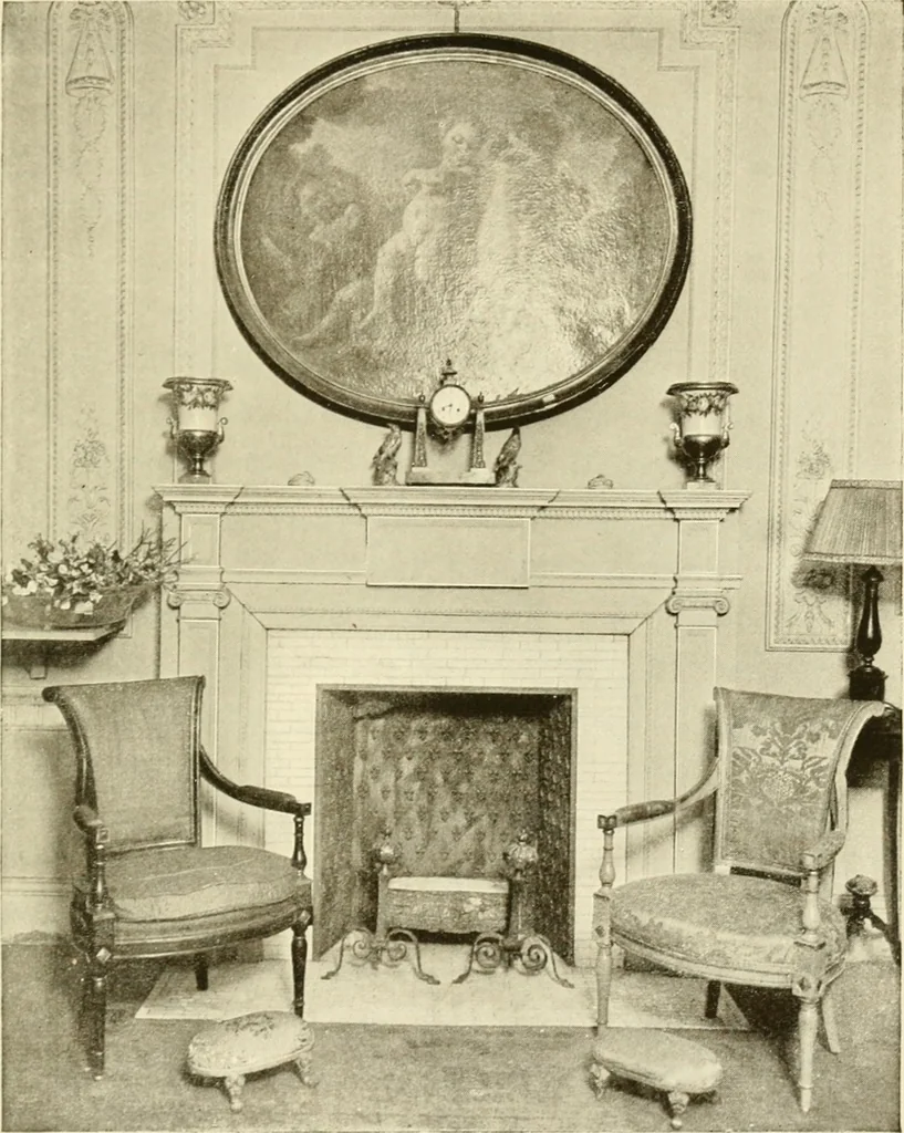 An illustration from The art of interior decoration, 1916, leaf 190