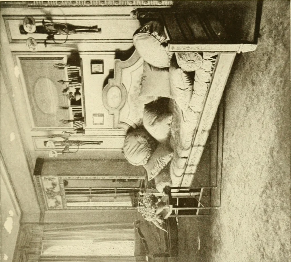 An illustration from The art of interior decoration, 1916, leaf 270