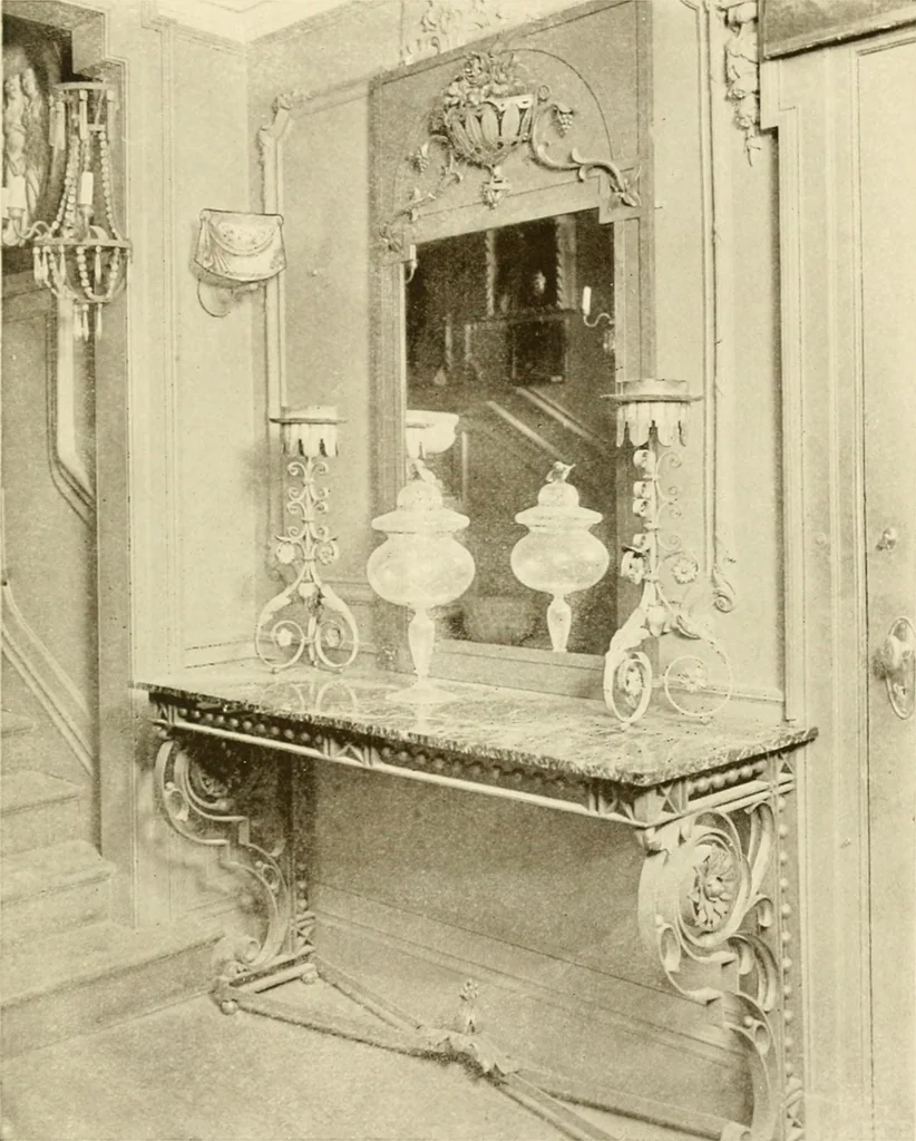 An illustration from The art of interior decoration, 1916, leaf 312