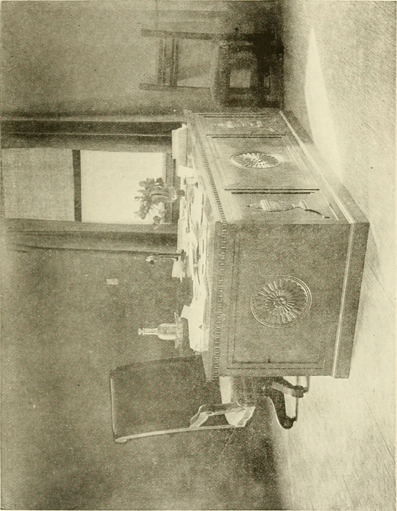 An illustration from The art of interior decoration, 1916, leaf 52