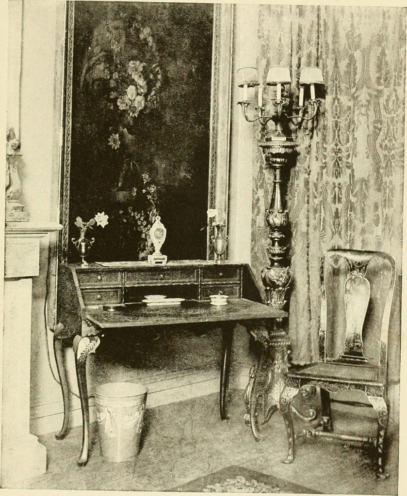 An illustration from The art of interior decoration, 1916, leaf 76
