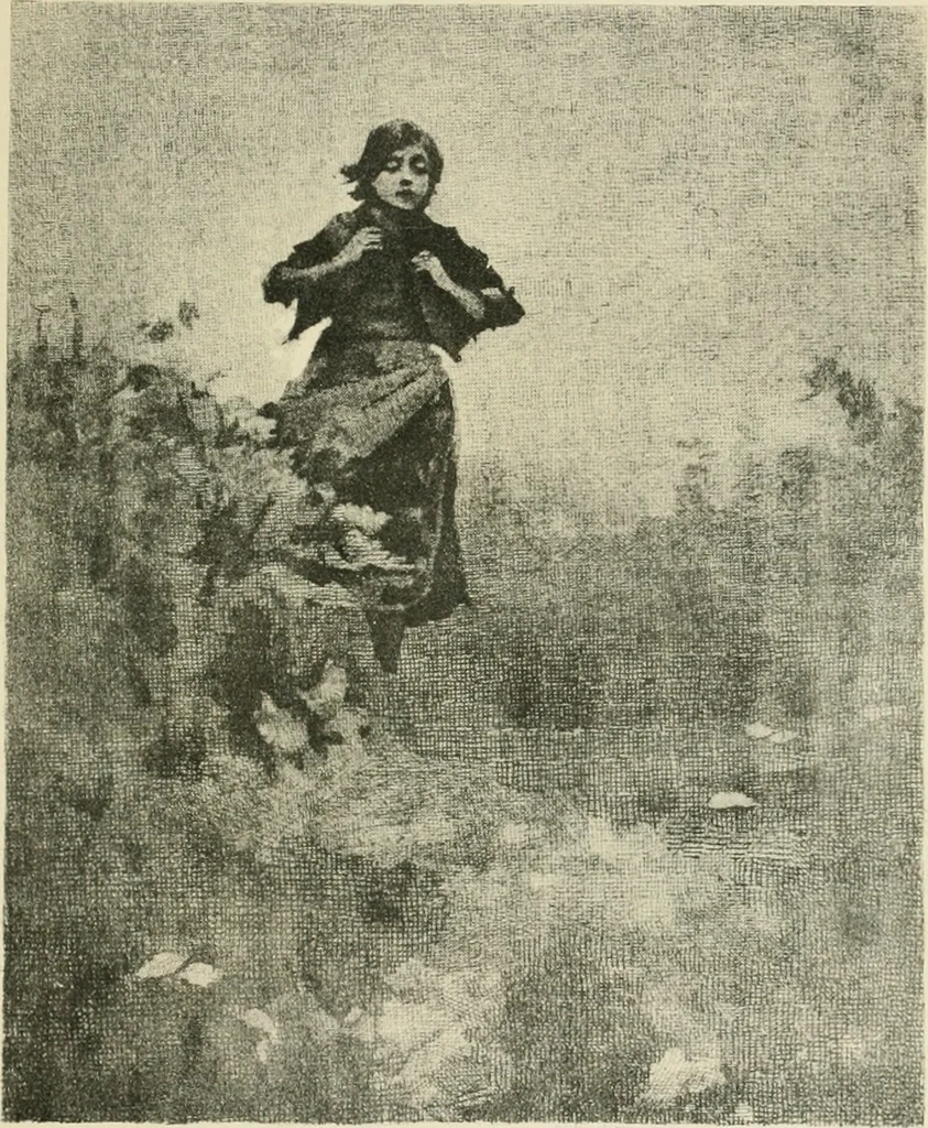 An illustration from The art of J. J. Hilder, 1918, leaf 124
