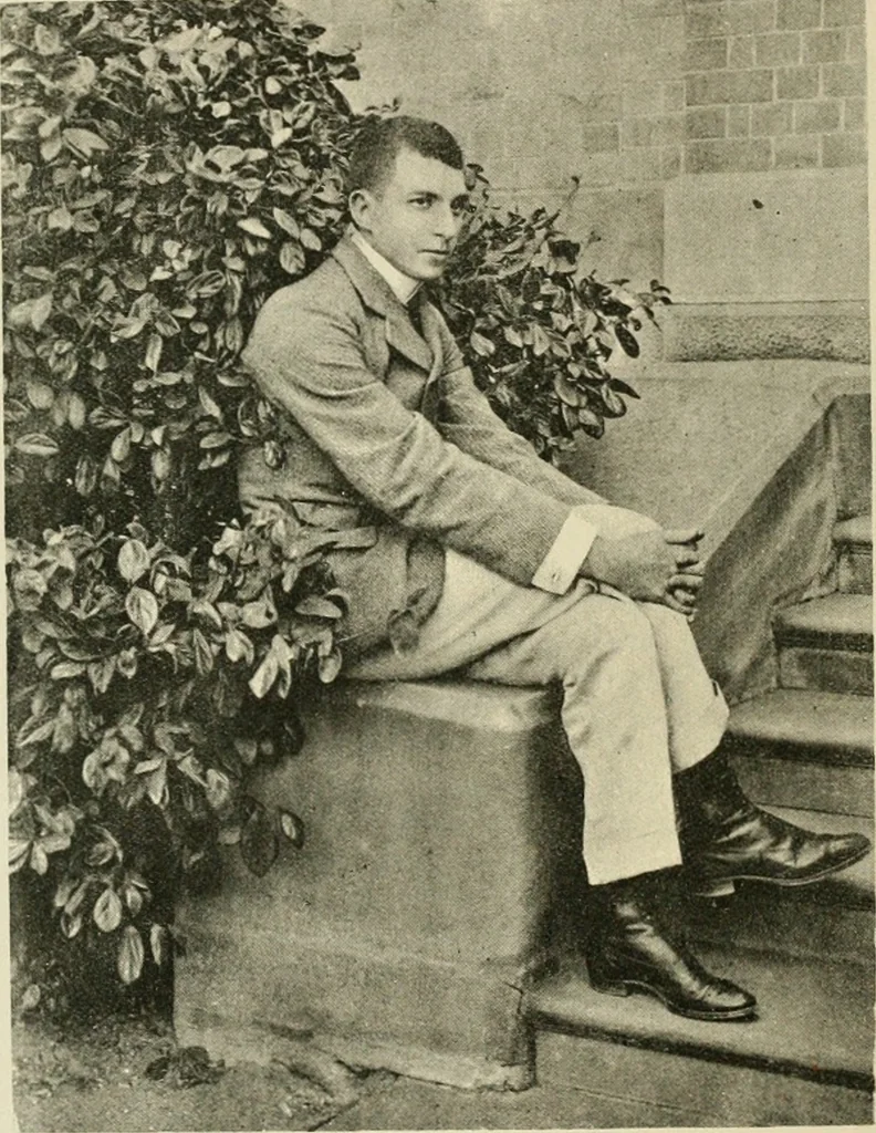 An illustration from The art of J. J. Hilder, 1918, leaf 81