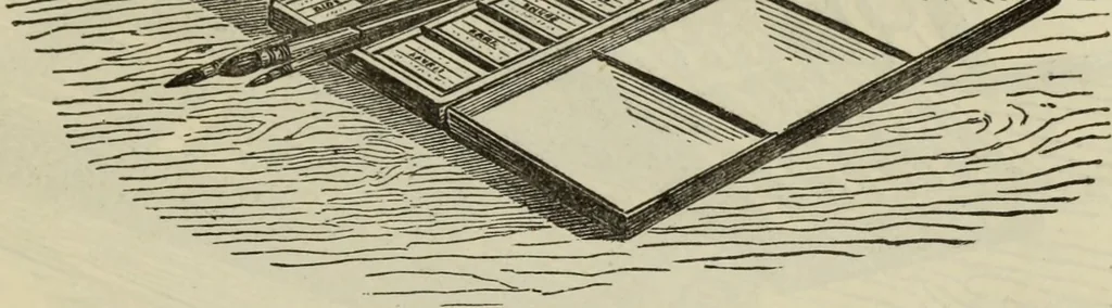 An illustration from The art of landscape painting in oil colours, 1880, leaf 78