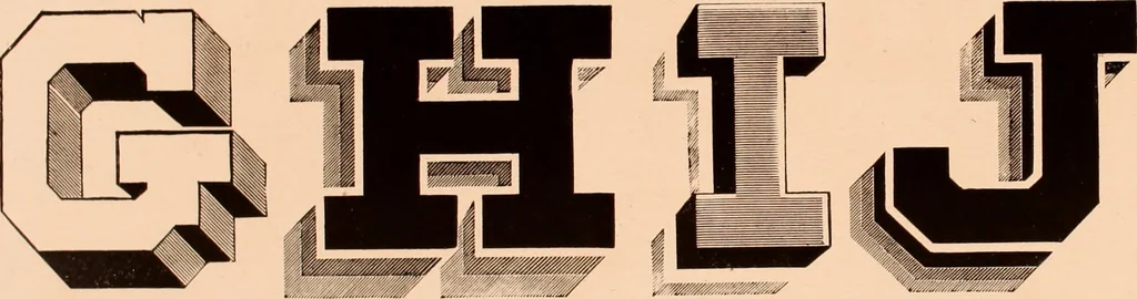 An illustration from The art of lettering and sign painter’s manual : a complete and practical illustration of the art of sign writing / by A. P. Boyce, 1878, leaf 22