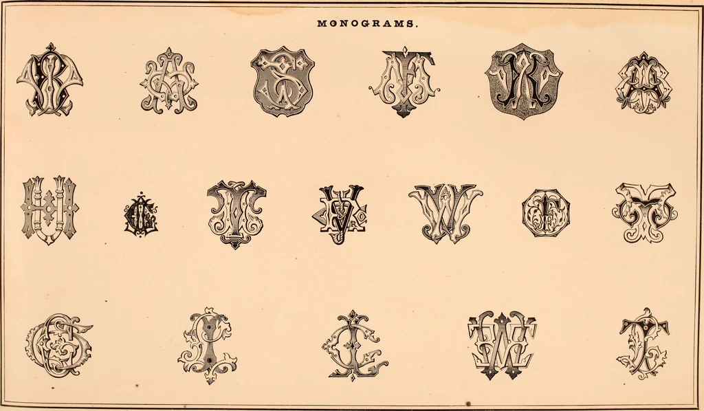 An illustration from The art of lettering and sign painter’s manual : a complete and practical illustration of the art of sign writing / by A. P. Boyce, 1878, leaf 66