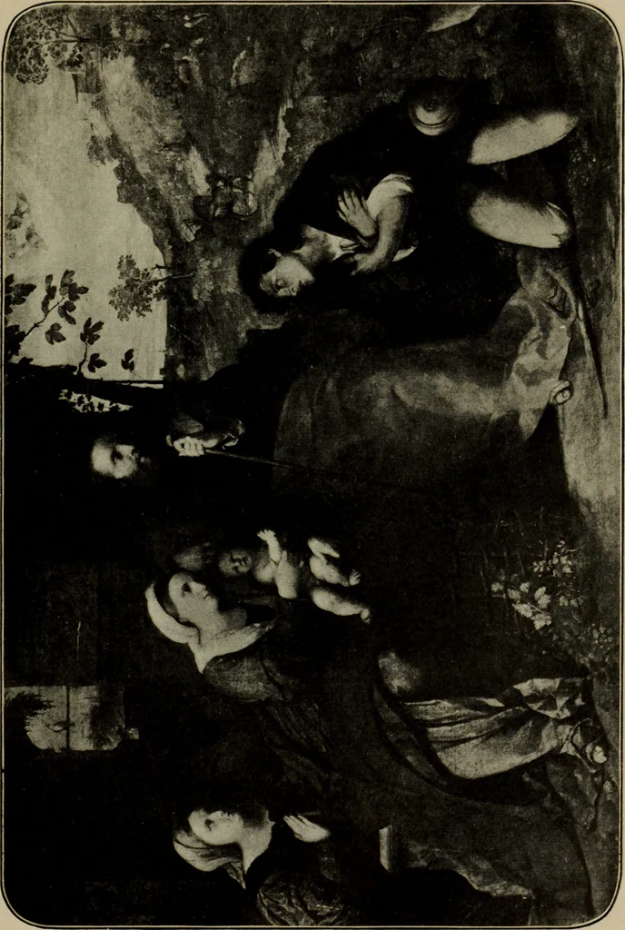 An illustration from The art of the Louvre, containing a brief history of the palace and of its collection of paintings, as well as descriptions and criticism of many of the principal pictures and their artists, 1905, leaf 148