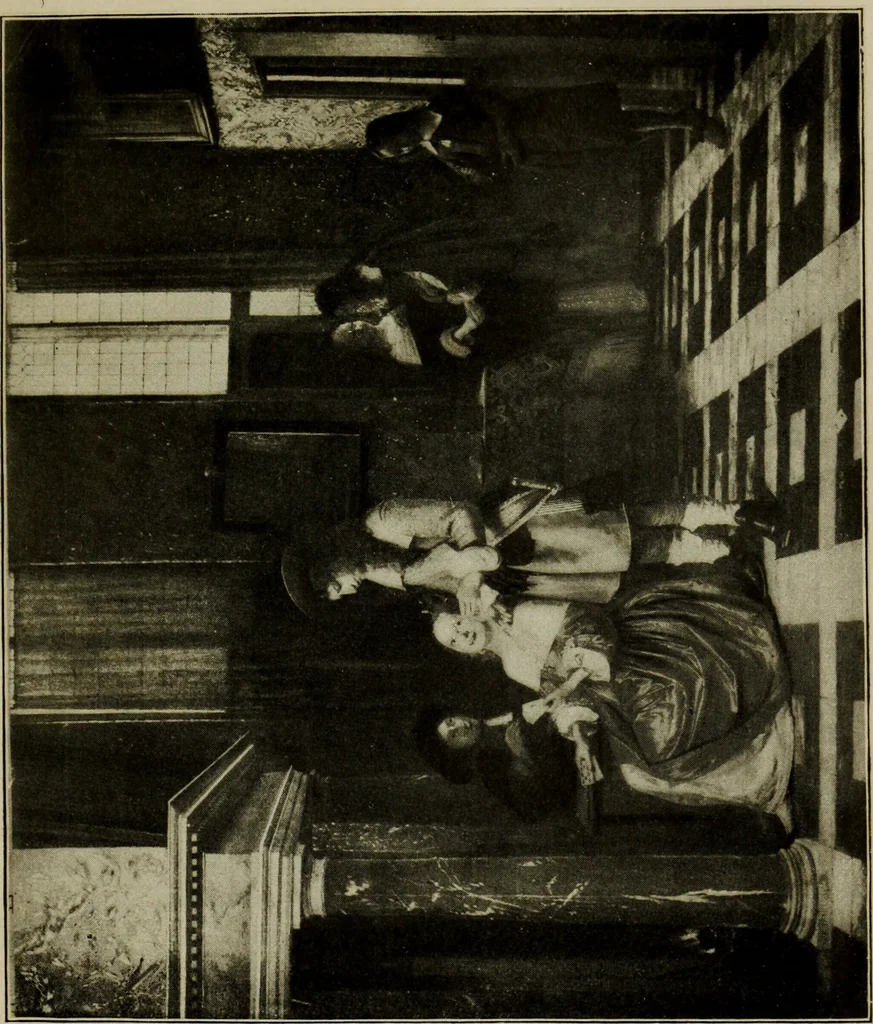 An illustration from The art of the Louvre, containing a brief history of the palace and of its collection of paintings, as well as descriptions and criticism of many of the principal pictures and their artists, 1905, leaf 302