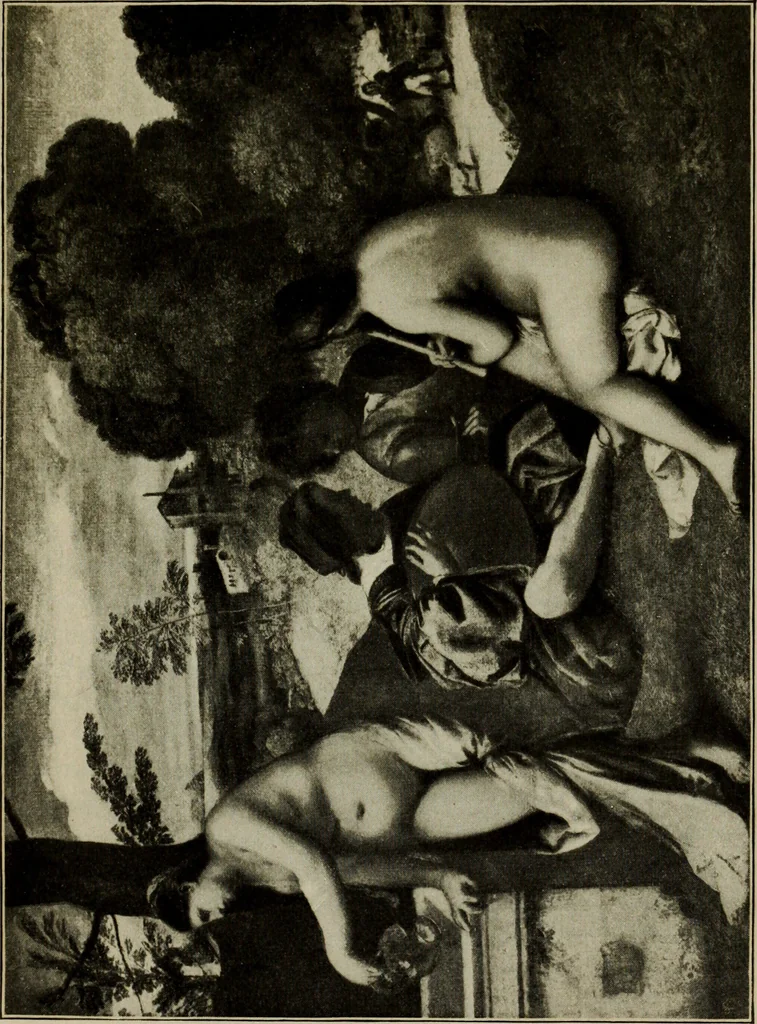 An illustration from The art of the Louvre, containing a brief history of the palace and of its collection of paintings, as well as descriptions and criticism of many of the principal pictures and their artists, 1905, leaf 320