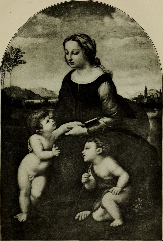 An illustration from The art of the Louvre, containing a brief history of the palace and of its collection of paintings, as well as descriptions and criticism of many of the principal pictures and their artists, 1905, leaf 334