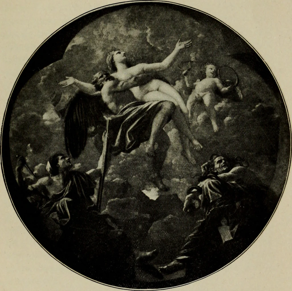 An illustration from The art of the Louvre, containing a brief history of the palace and of its collection of paintings, as well as descriptions and criticism of many of the principal pictures and their artists, 1905, leaf 366