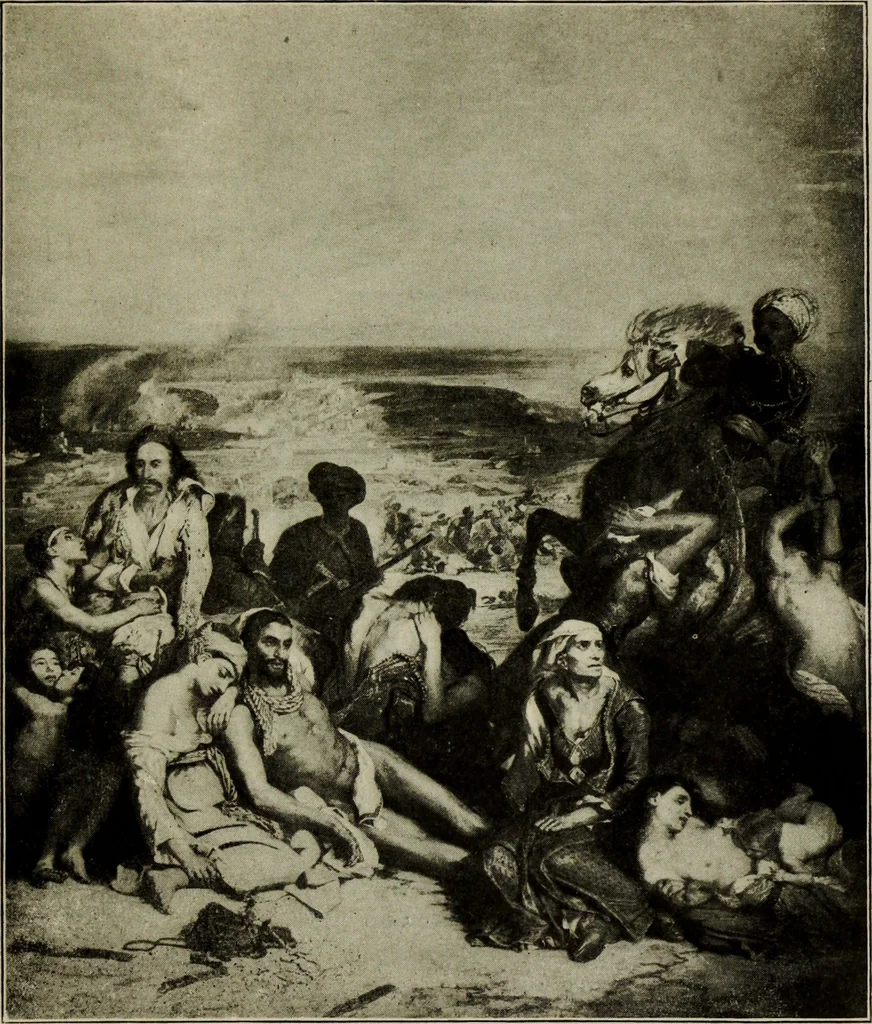 An illustration from The art of the Louvre, containing a brief history of the palace and of its collection of paintings, as well as descriptions and criticism of many of the principal pictures and their artists, 1905, leaf 450