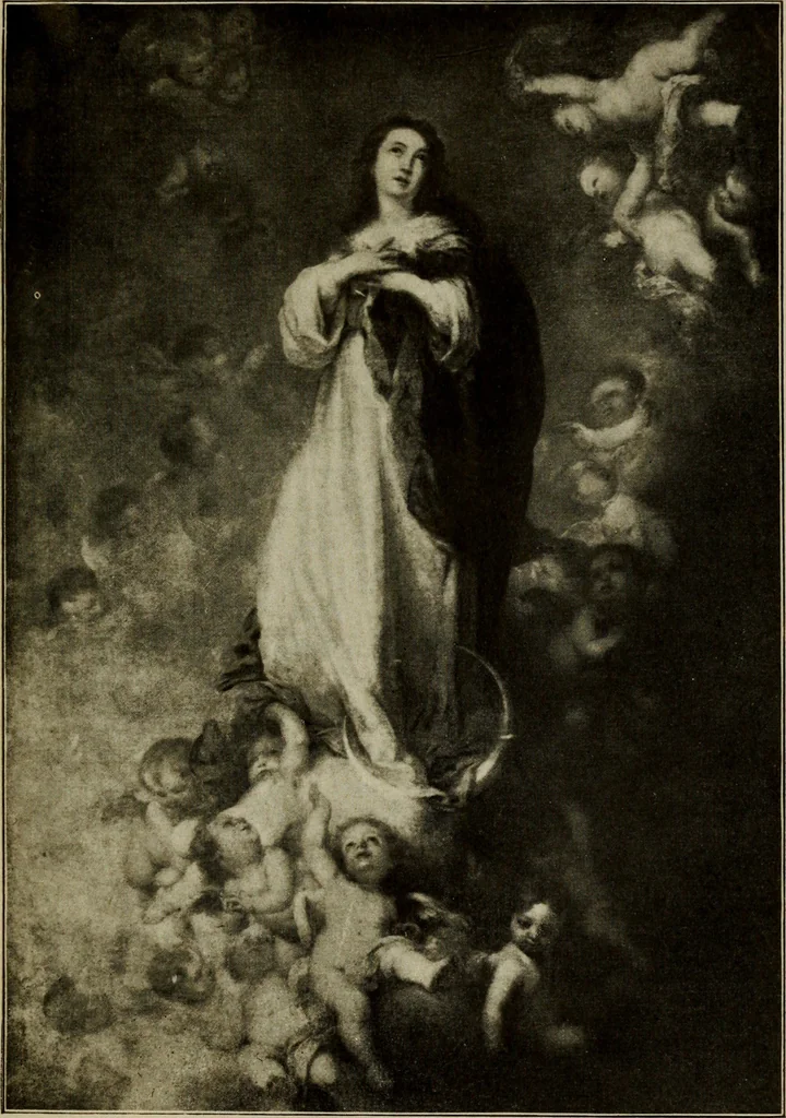An illustration from The art of the Louvre, containing a brief history of the palace and of its collection of paintings, as well as descriptions and criticism of many of the principal pictures and their artists, 1905, leaf 64