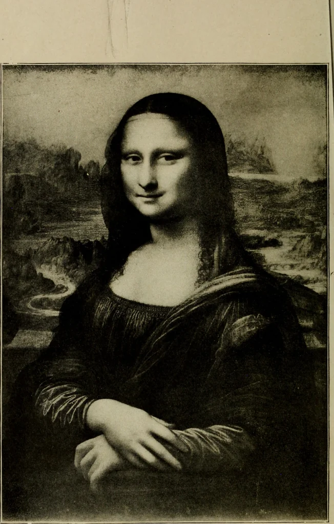 An illustration from The art of the Louvre, containing a brief history of the palace and of its collection of paintings, as well as descriptions and criticism of many of the principal pictures and their artists, 1905, leaf 7