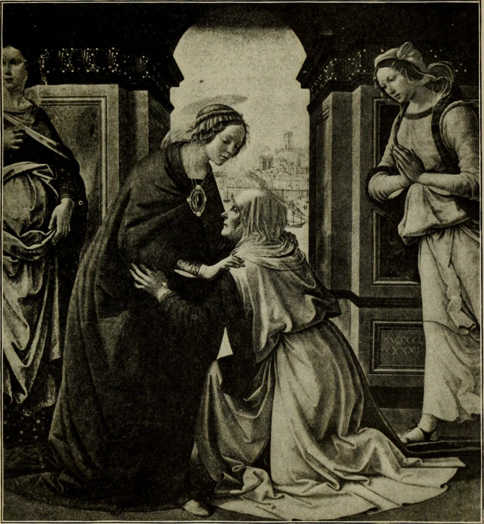 An illustration from The art of the Louvre, containing a brief history of the palace and of its collection of paintings, as well as descriptions and criticism of many of the principal pictures and their artists, 1905, leaf 92