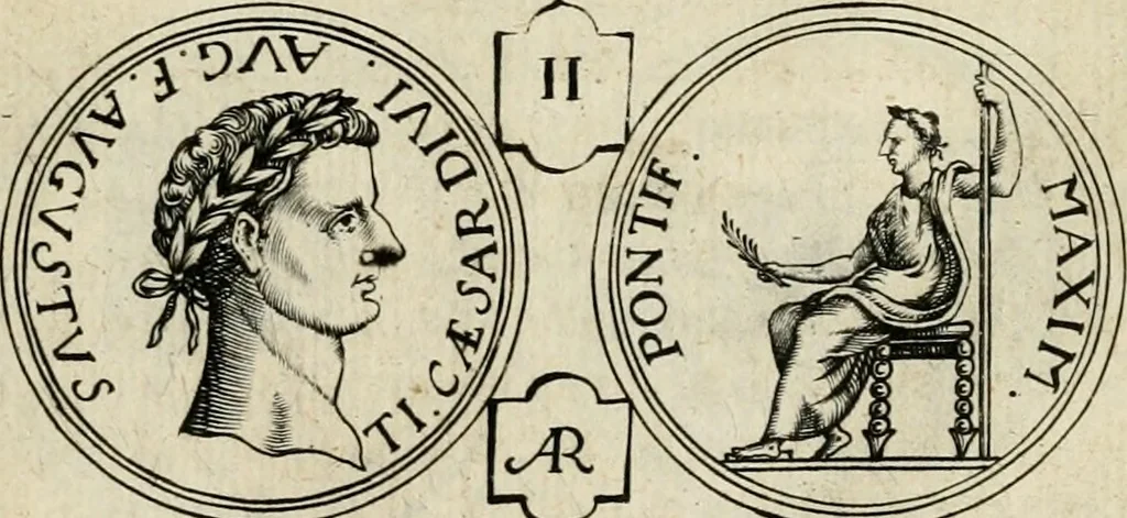 An illustration from The art of making devises : treating of hieroglyphicks, symboles, emblemes, aenigma's, sentences, parables, reverses of medalls, armes, blazons, cimiers, cyphres and rebus, 1646, leaf 66