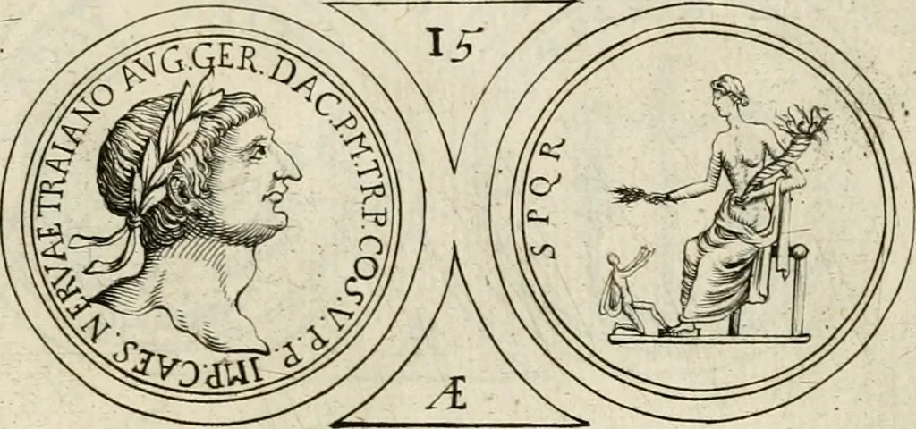 An illustration from The art of making devises : treating of hieroglyphicks, symboles, emblemes, aenigma's, sentences, parables, reverses of medalls, armes, blazons, cimiers, cyphres and rebus, 1646, leaf 80