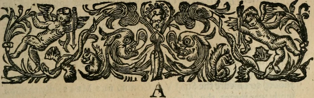An illustration from The art of making devises : treating of hieroglyphicks, symboles, emblemes, aenigma's, sentences, parables, reverses of medals, armes, blazons, cimiers, cyphers and rebus, 1648, leaf 112