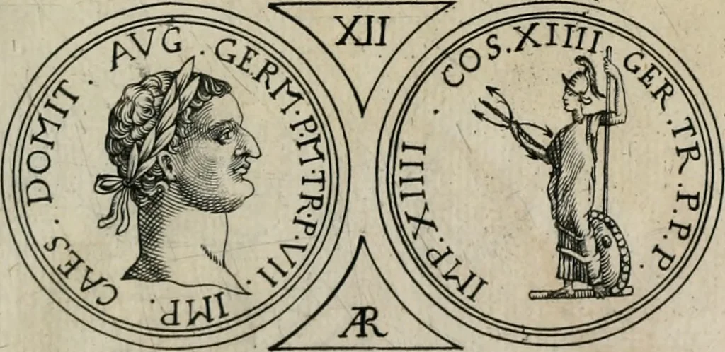 An illustration from The art of making devises : treating of hieroglyphicks, symboles, emblemes, aenigma's, sentences, parables, reverses of medals, armes, blazons, cimiers, cyphers and rebus, 1648, leaf 74