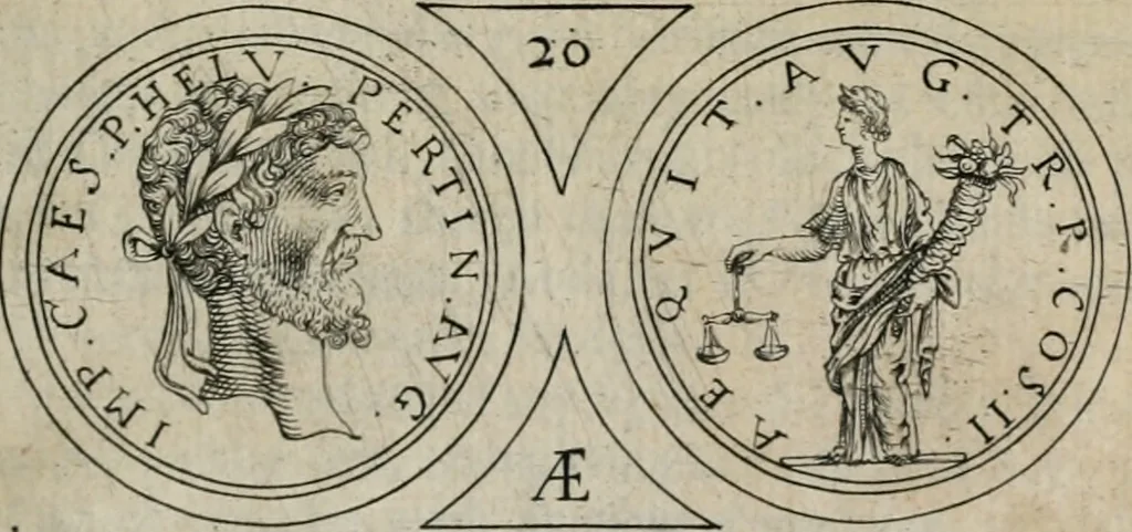 An illustration from The art of making devises : treating of hieroglyphicks, symboles, emblemes, aenigma's, sentences, parables, reverses of medals, armes, blazons, cimiers, cyphers and rebus, 1648, leaf 82