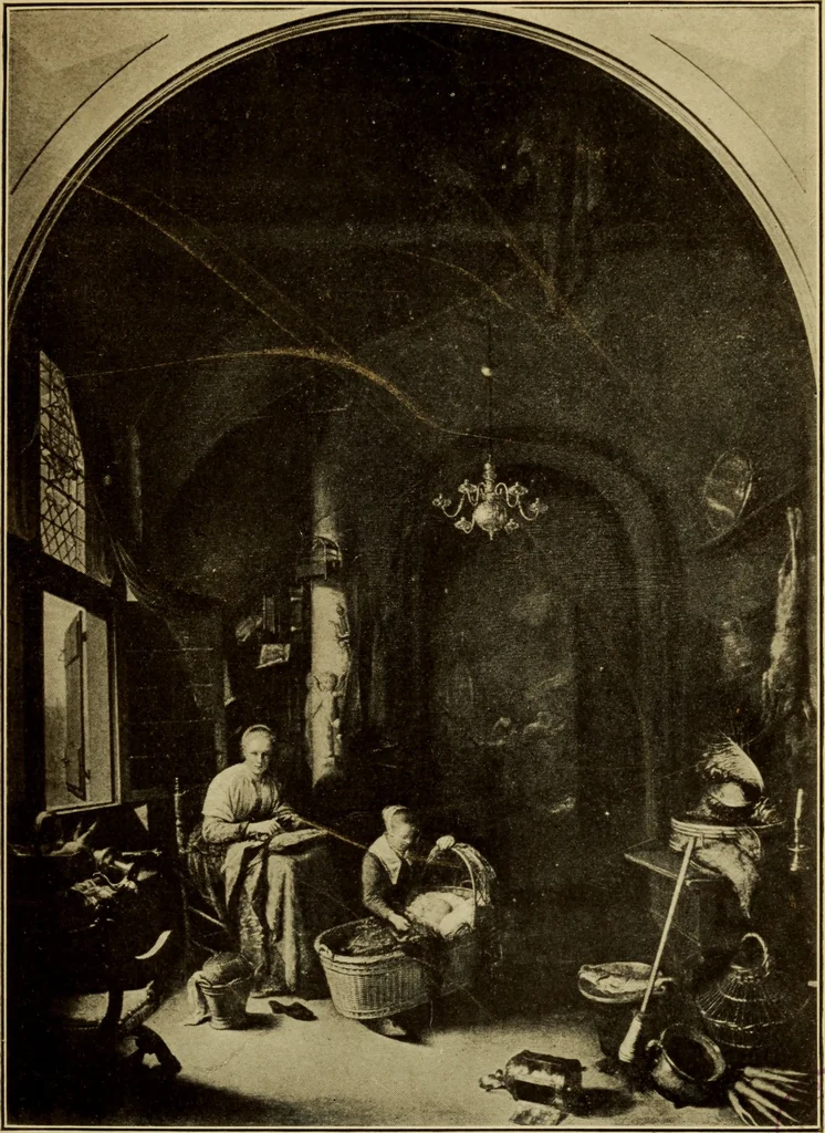 An illustration from The art of the Netherland galleries : being a history of the Dutch school of painting illuminated and demonstrated by critical descriptions of the great paintings in the many galleries, 1908, leaf 180