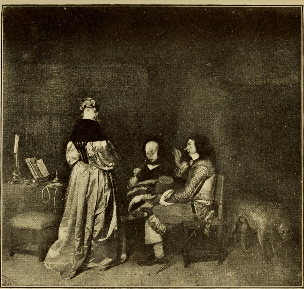 An illustration from The art of the Netherland galleries : being a history of the Dutch school of painting illuminated and demonstrated by critical descriptions of the great paintings in the many galleries, 1908, leaf 190