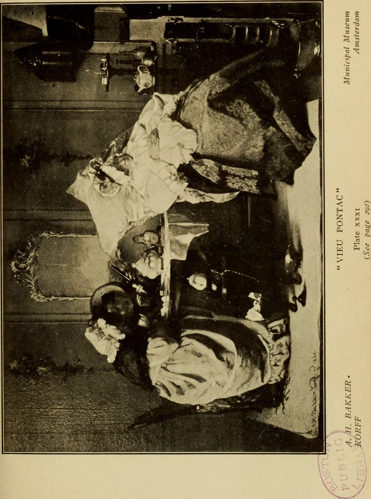 An illustration from The art of the Netherland galleries : being a history of the Dutch school of painting illuminated and demonstrated by critical descriptions of the great paintings in the many galleries, 1908, leaf 322