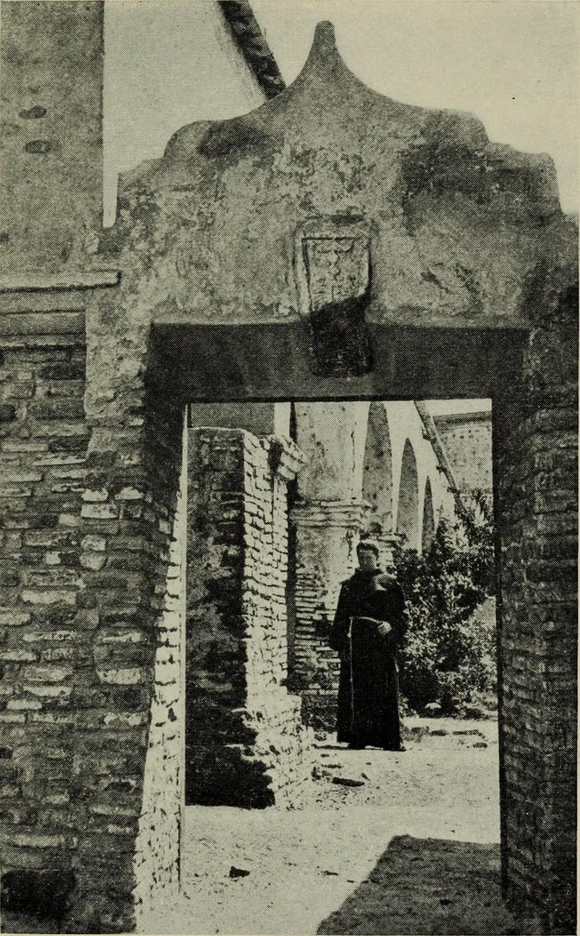 An illustration from Art of the old world in New Spain and The mission days of Alta California, 1922, leaf 108
