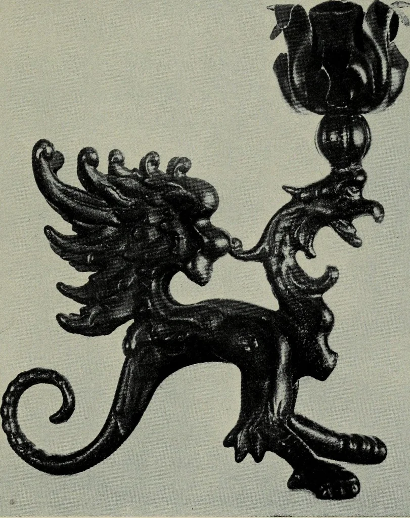 An illustration from Art of the old world in New Spain and The mission days of Alta California, 1922, leaf 148
