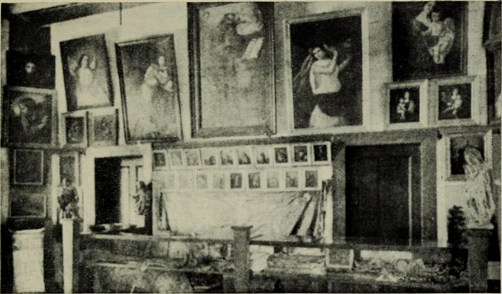 An illustration from Art of the old world in New Spain and The mission days of Alta California, 1922, leaf 152