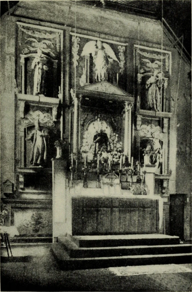 An illustration from Art of the old world in New Spain and The mission days of Alta California, 1922, leaf 158