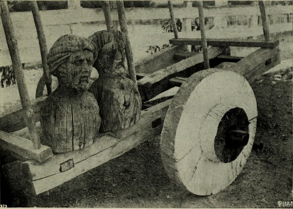 An illustration from Art of the old world in New Spain and The mission days of Alta California, 1922, leaf 196