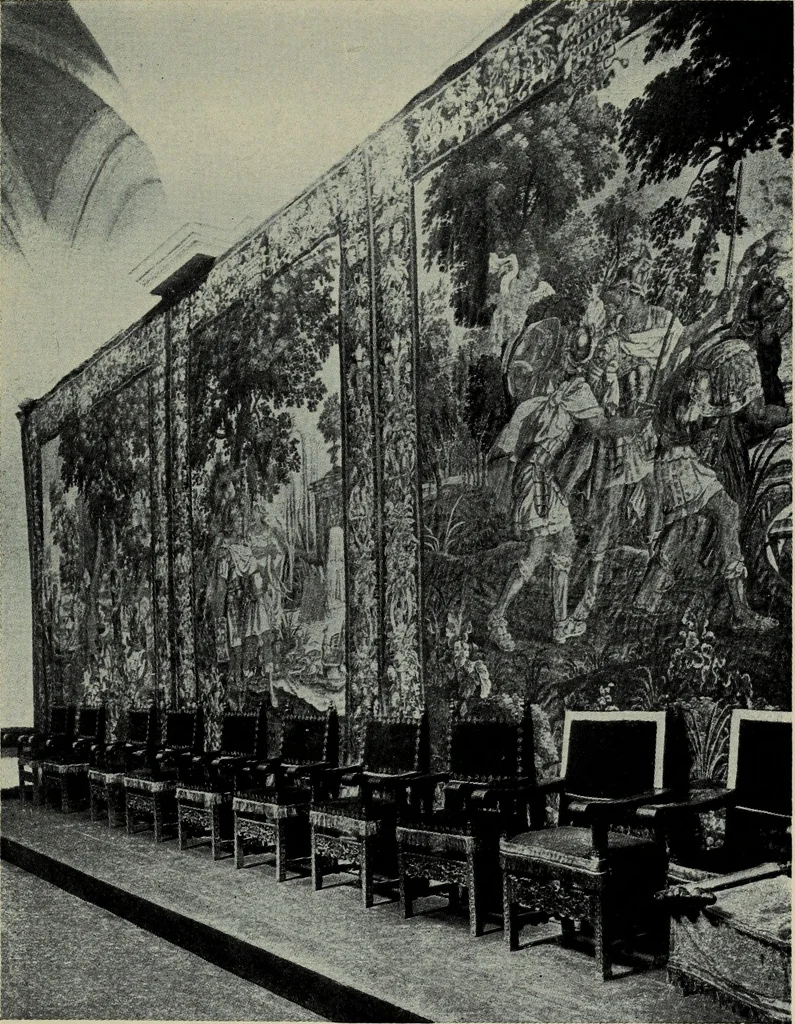 An illustration from Art of the old world in New Spain and The mission days of Alta California, 1922, leaf 60