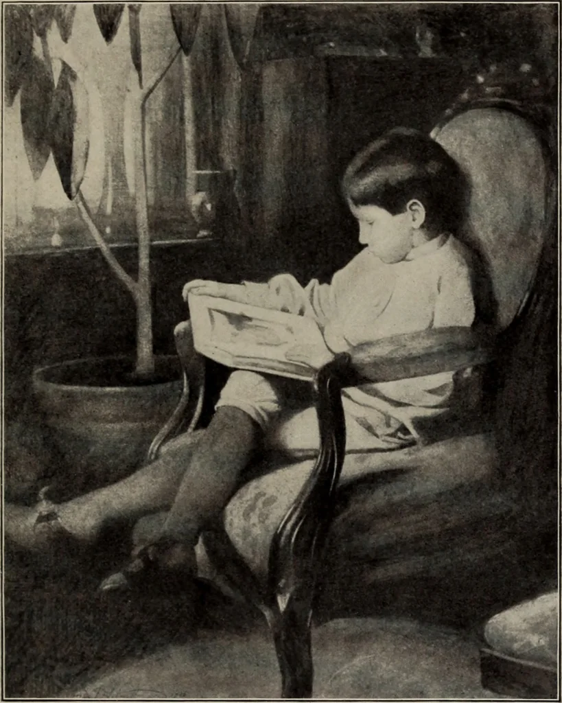 An illustration from The art of painting in the nineteenth century, 1908, leaf 186