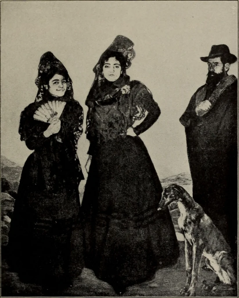 An illustration from The art of painting in the nineteenth century, 1908, leaf 200