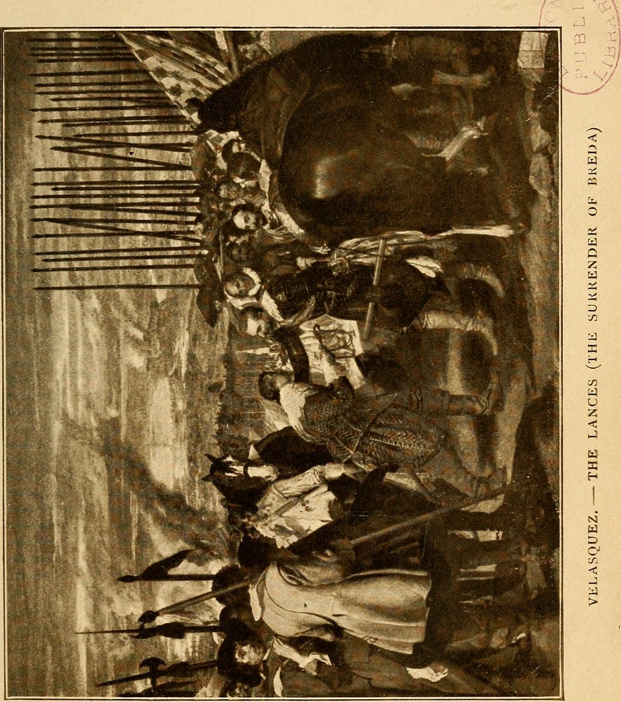 An illustration from The art of the Prado : a survey of the contents of the gallery, together with detailed criticisms of its masterpieces and biographical sketches of the famous painters who produced them, 1907, leaf 102